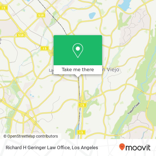 Richard H Geringer Law Office map