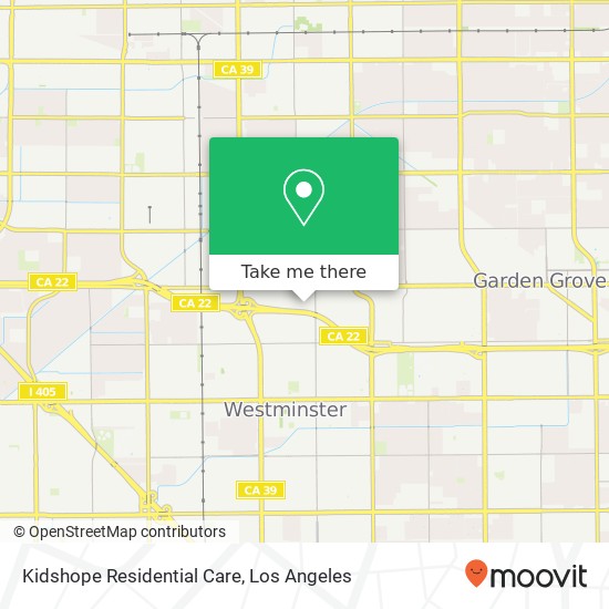 Kidshope Residential Care map
