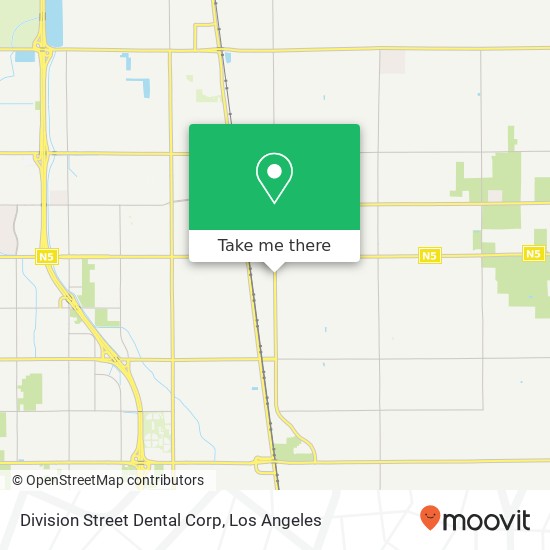 Mapa de Division Street Dental Corp