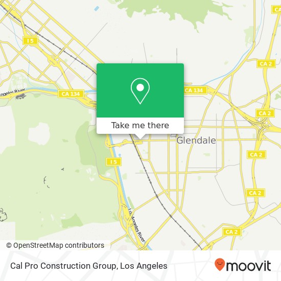 Mapa de Cal Pro Construction Group