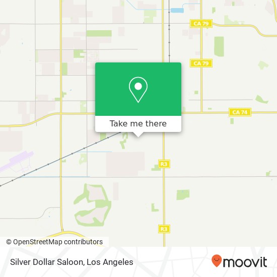 Mapa de Silver Dollar Saloon