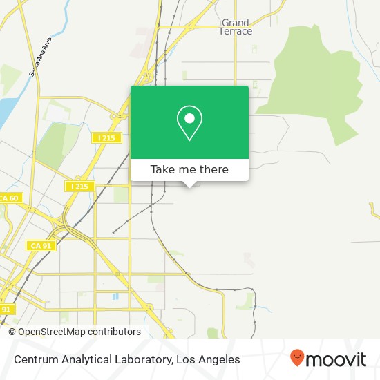 Centrum Analytical Laboratory map