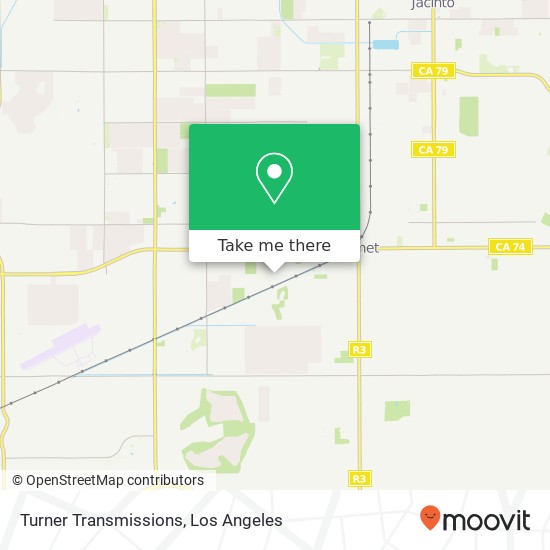 Turner Transmissions map