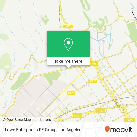 Lowe Enterprises RE Group map