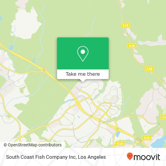 South Coast Fish Company Inc map