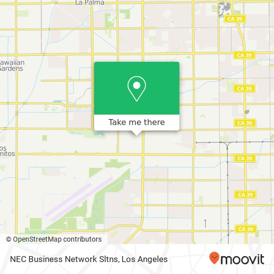 NEC Business Network Sltns map