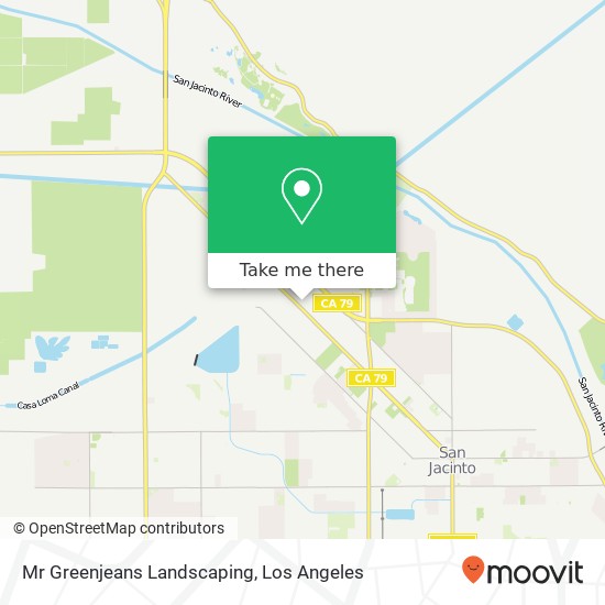 Mr Greenjeans Landscaping map