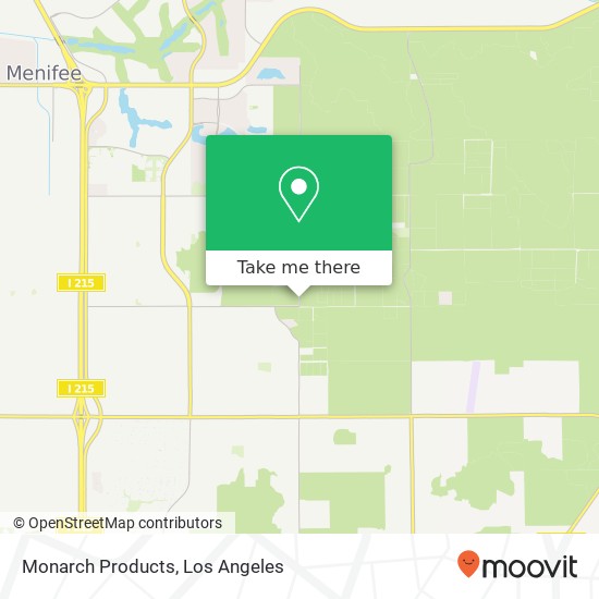 Monarch Products map