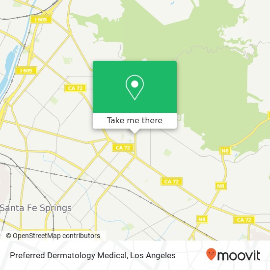 Preferred Dermatology Medical map