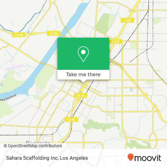 Sahara Scaffolding Inc map