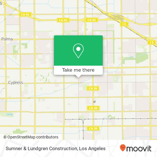 Mapa de Sumner & Lundgren Construction