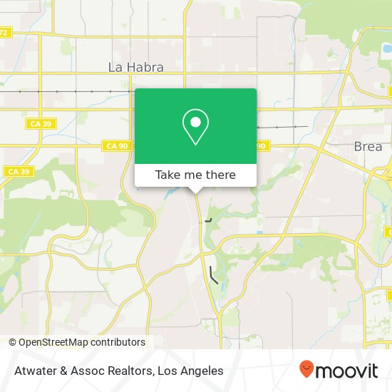 Atwater & Assoc Realtors map