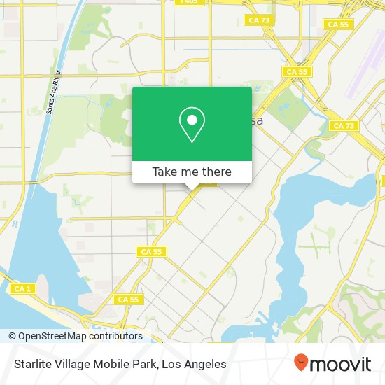 Mapa de Starlite Village Mobile Park