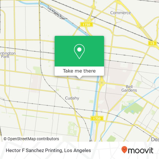 Mapa de Hector F Sanchez Printing