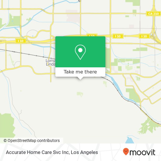 Accurate Home Care Svc Inc map