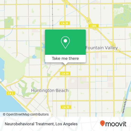 Neurobehavioral Treatment map