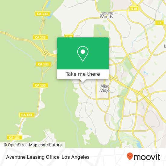 Aventine Leasing Office map