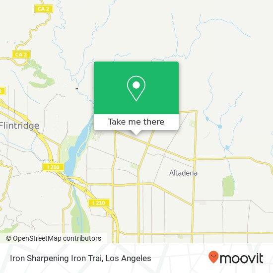 Iron Sharpening Iron Trai map