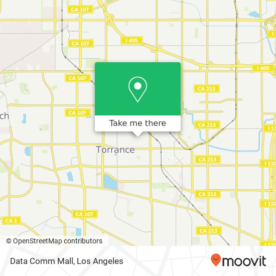 Data Comm Mall map