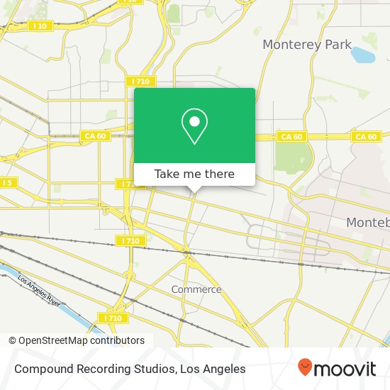 Compound Recording Studios map