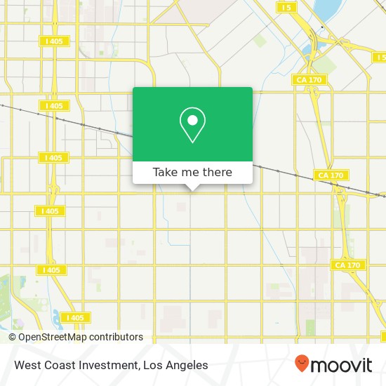 West Coast Investment map