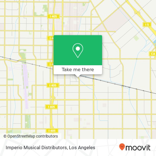 Mapa de Imperio Musical Distributors