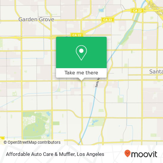 Affordable Auto Care & Muffler map
