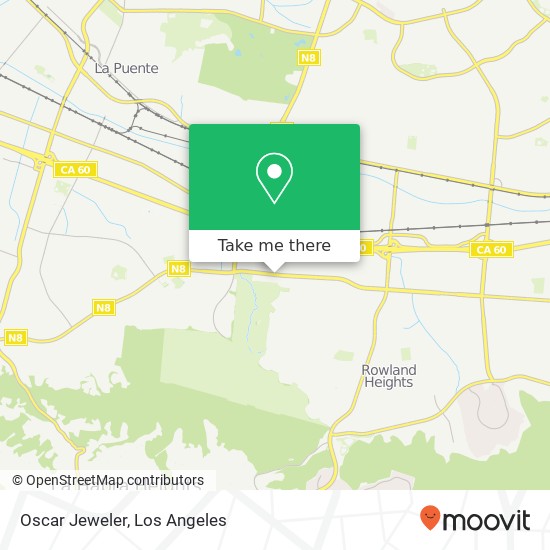 Oscar Jeweler map