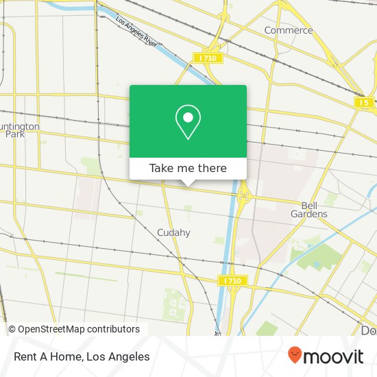 Rent A Home map