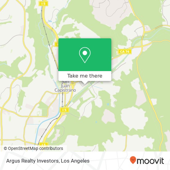 Argus Realty Investors map