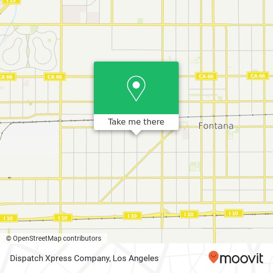 Mapa de Dispatch Xpress Company