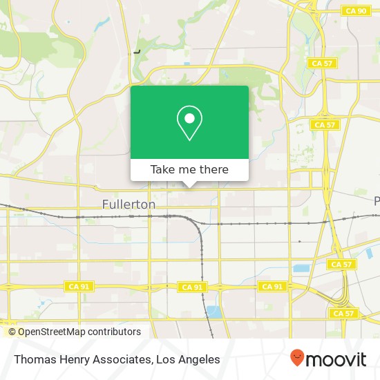 Thomas Henry Associates map