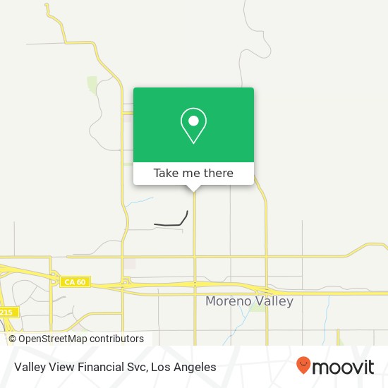 Valley View Financial Svc map