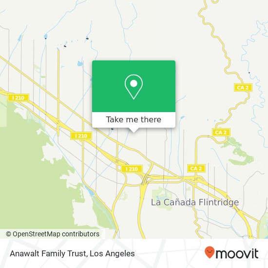 Anawalt Family Trust map