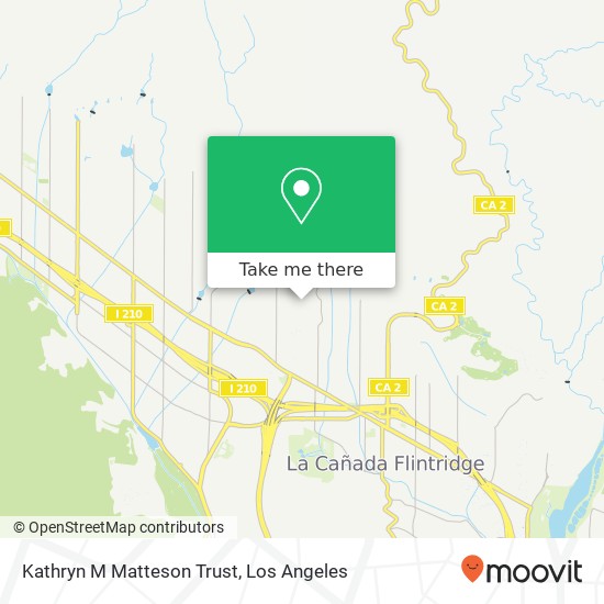 Mapa de Kathryn M Matteson Trust