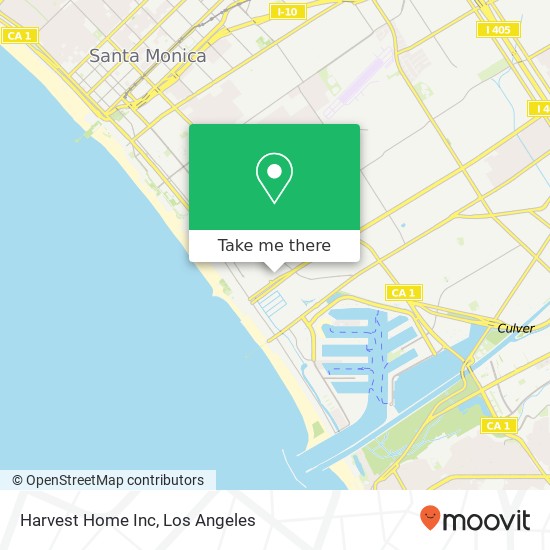 Mapa de Harvest Home Inc