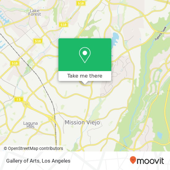 Gallery of Arts map