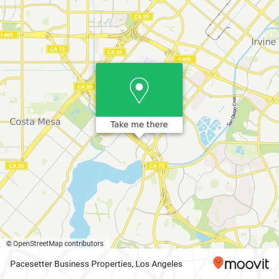 Pacesetter Business Properties map
