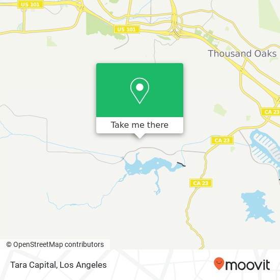 Tara Capital map