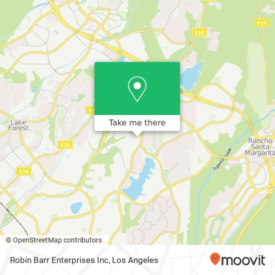 Mapa de Robin Barr Enterprises Inc