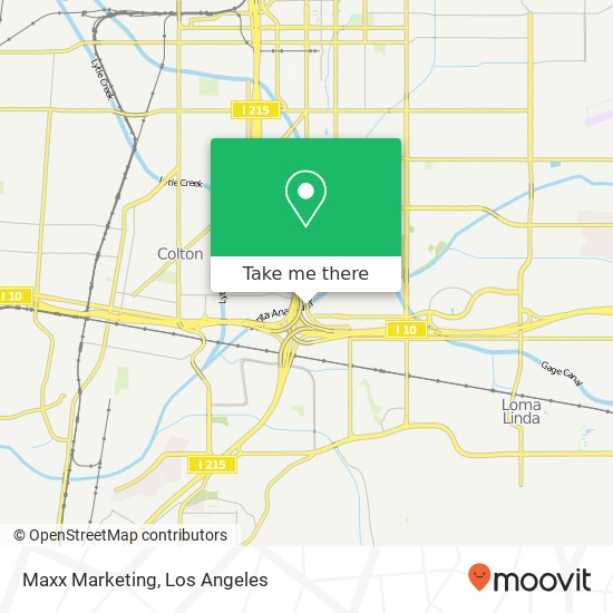 Maxx Marketing map