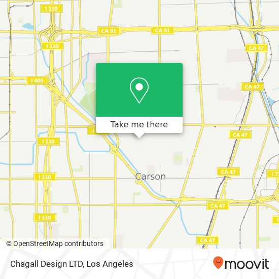 Chagall Design LTD map