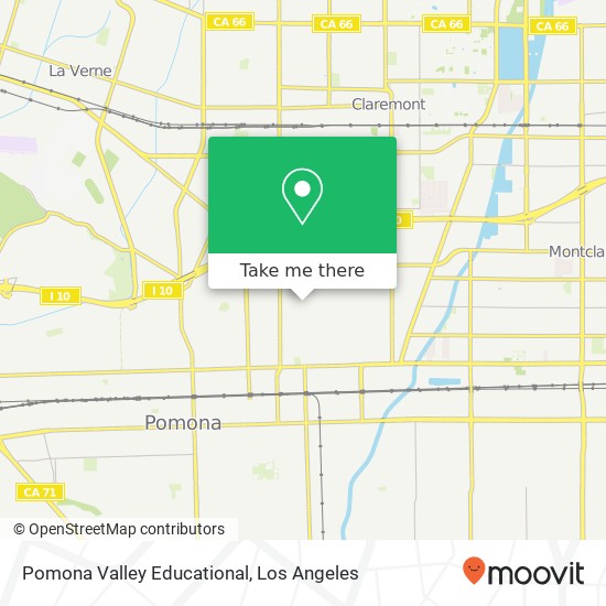 Pomona Valley Educational map