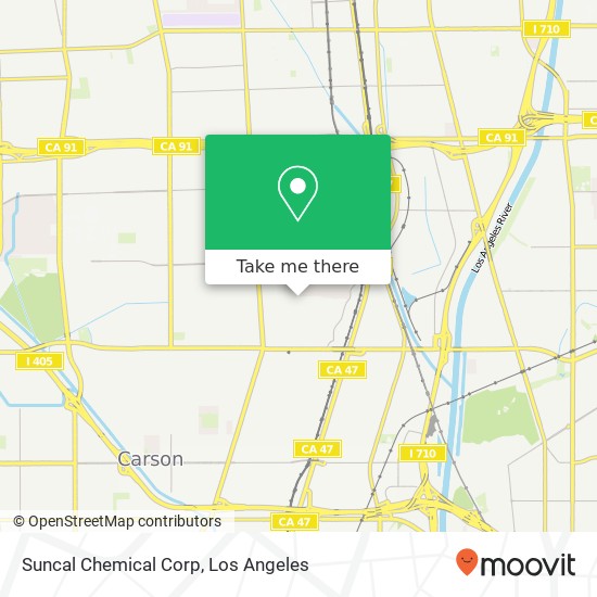 Mapa de Suncal Chemical Corp