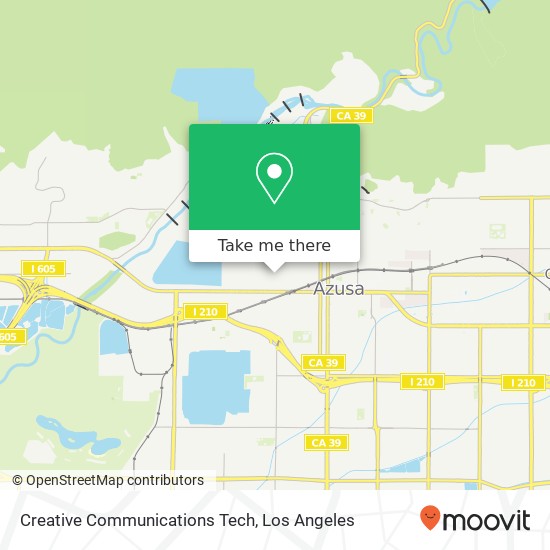 Creative Communications Tech map
