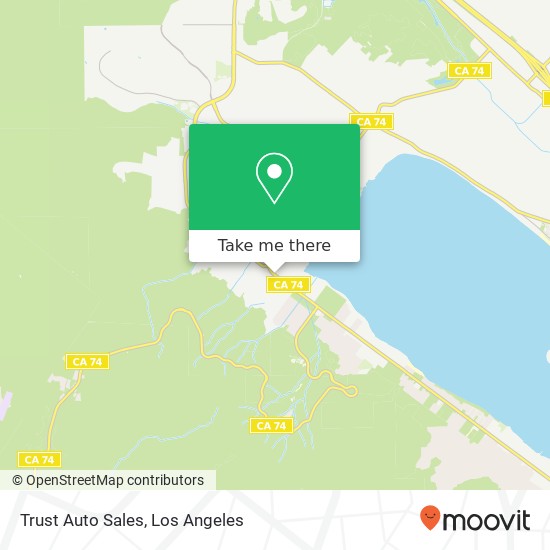 Trust Auto Sales map