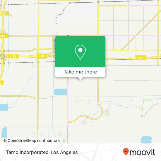 Tamo Incorporated map