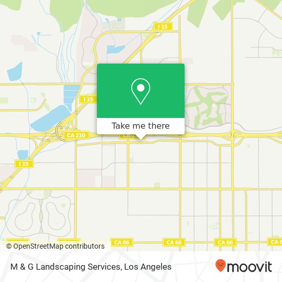 M & G Landscaping Services map