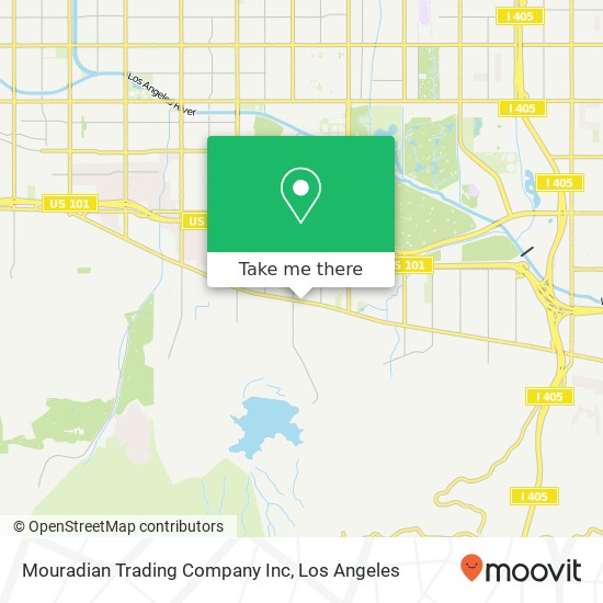 Mouradian Trading Company Inc map