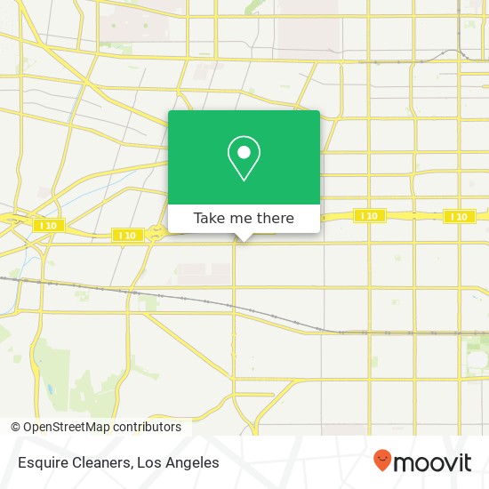 Esquire Cleaners map